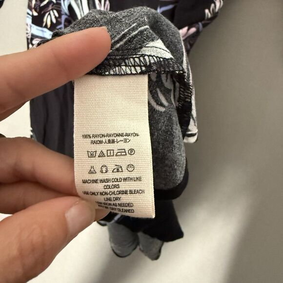 Free People Clear Skies Tunic Top Dress Medium Cold Shoulder Beachy Boho Summer - Picture 6 of 10